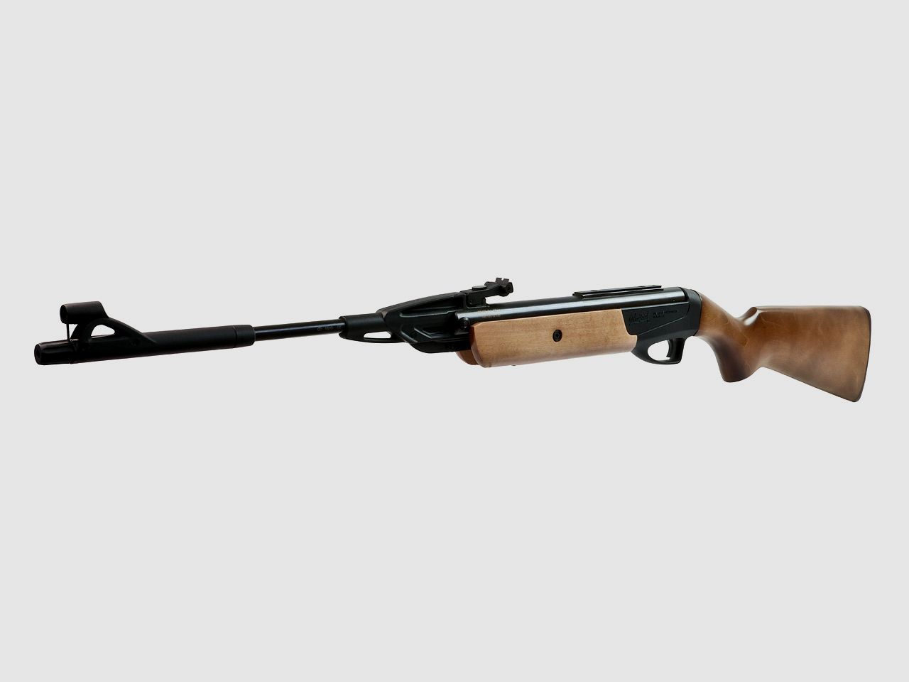 Knicklauf Luftgewehr Baikal IJ MP 512 Holzschaft zweiteilig Kaliber 4,5 mm (P18)