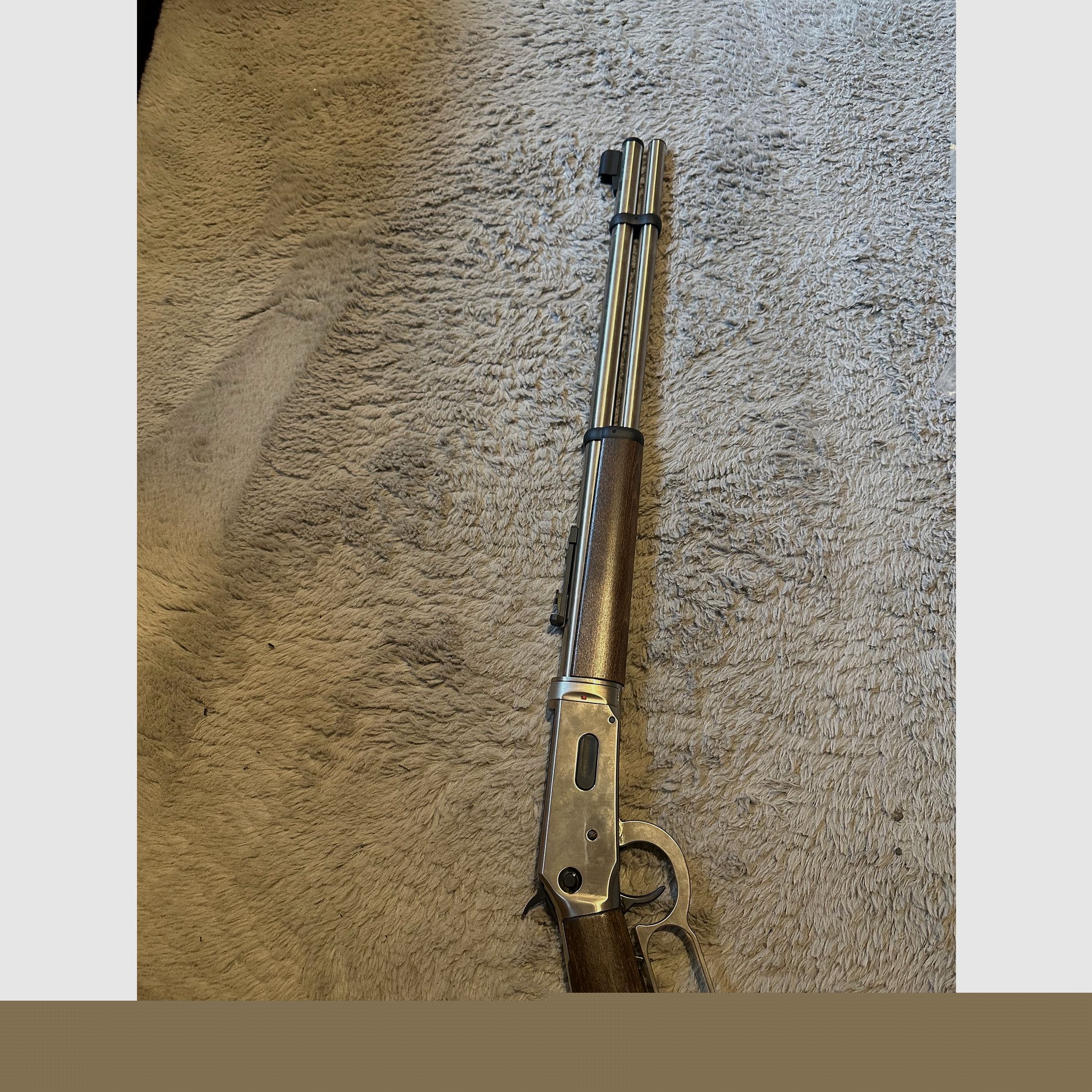 Fusil à air comprimé Walther à levier CO2 4,5 mm Diabolos finition acier - max. 7,5 Joules [UNIQUEMENT ENLEVEMENT !!!]