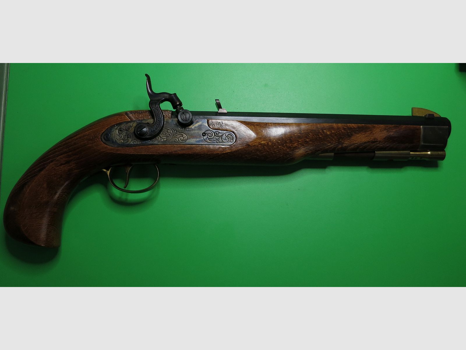 Vorderladerpistole Dikar “Kentucky”, Spanien 20. Jh., Kal. .45 BP, wie neu! Vorderlader Perkussion   #31