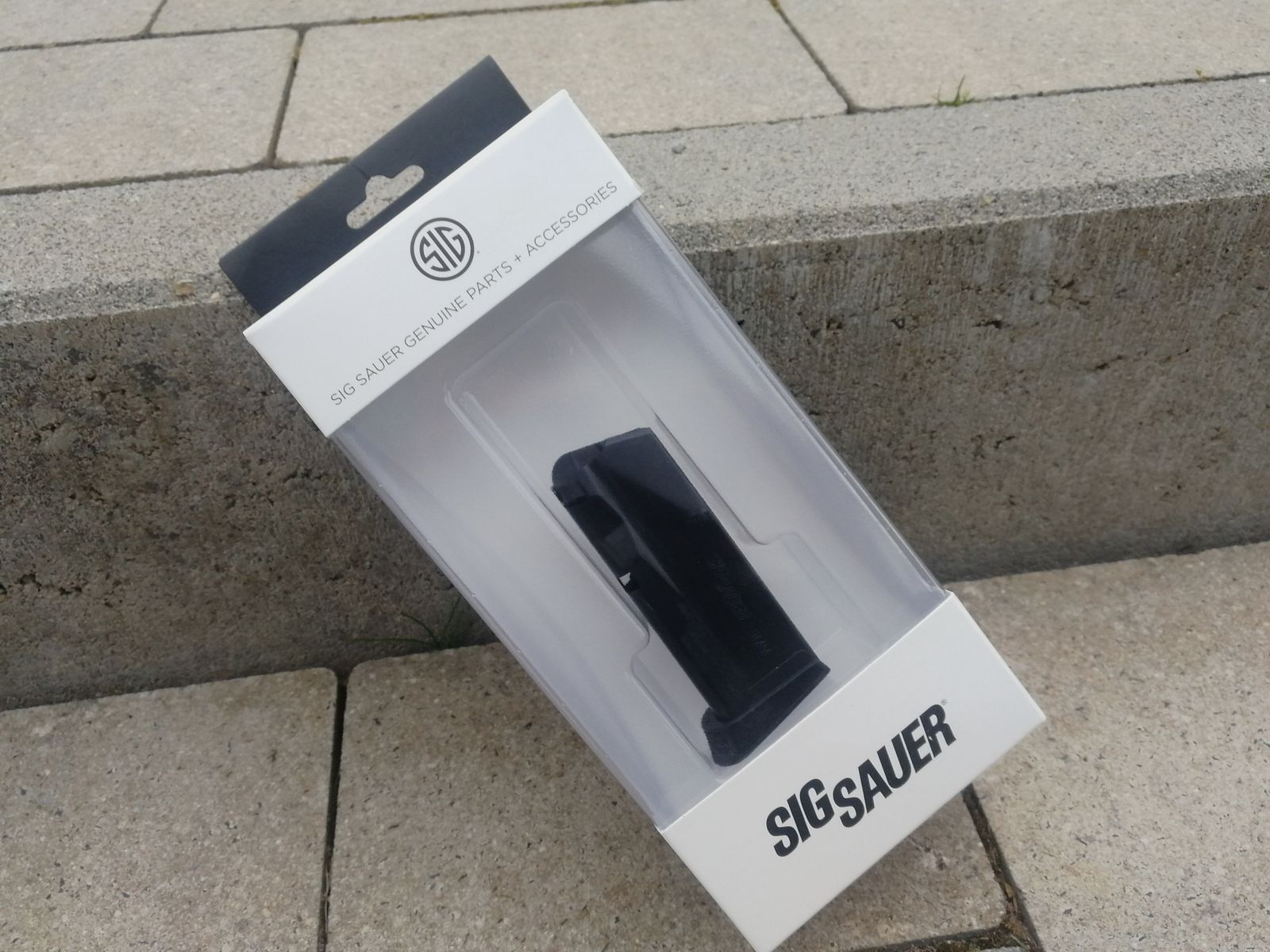 SIG SAUER P365 Magazin 10 Schuss Finger Extension MAG-365-9-10X Subcompact Pistole 9mm Luger 9x19 10RD *NEU + OVP*