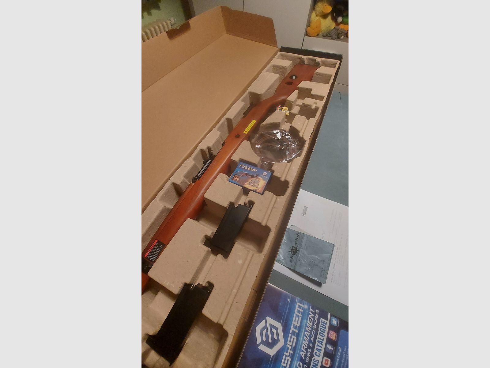 Airsoft K98k 6mm CO2 Gas G&G Echtholz Metaal