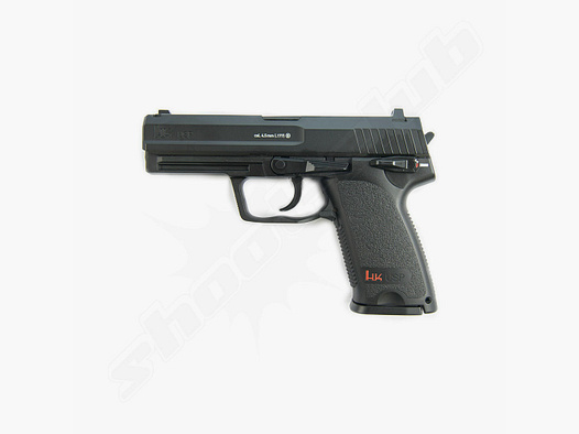 Heckler & Koch H&K USP pistola CO2 azulada cal. 4,5 mm bolas de acero