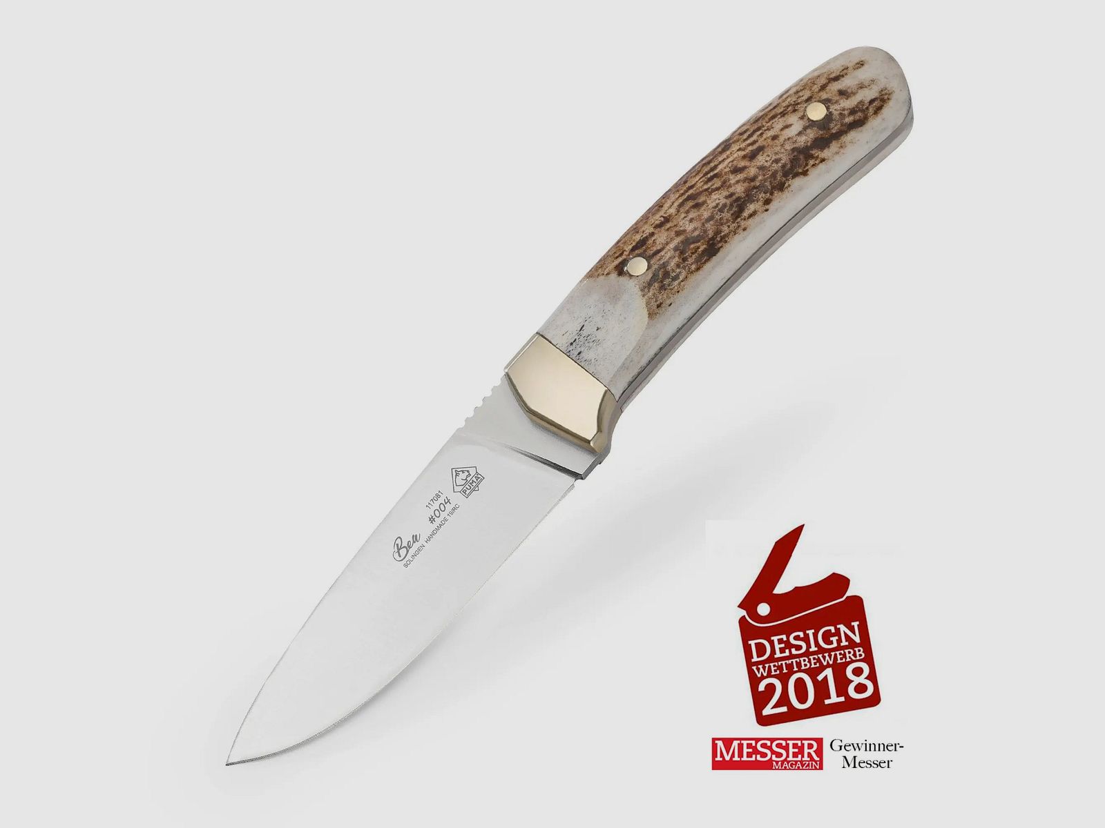 PUMA ben "Gewinner des Design-Wettbewerbes vom Messer Magazin"