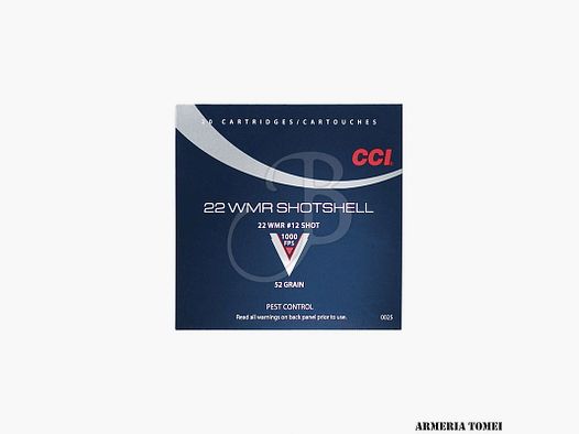 CCI Zündhütchen – Kal. .22 WMR Maxi-Mag mit Geschossen 0025