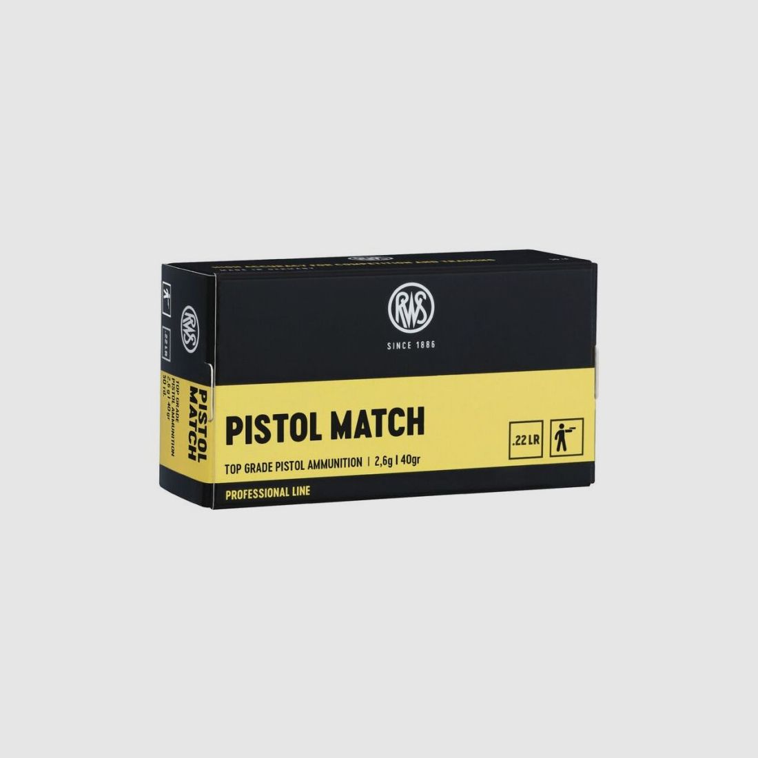 RWS .22 lfB Pistol Match - 50 Patronen