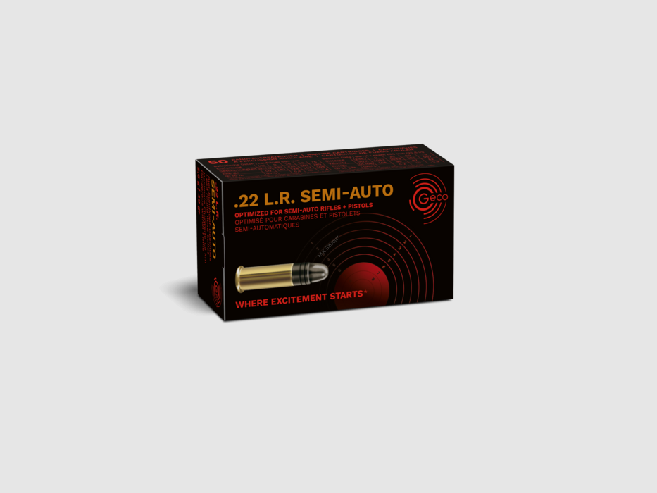 Munición Geco .22 LR Semi-Auto 2,6 g (50 unidades), imagen 1 de 2