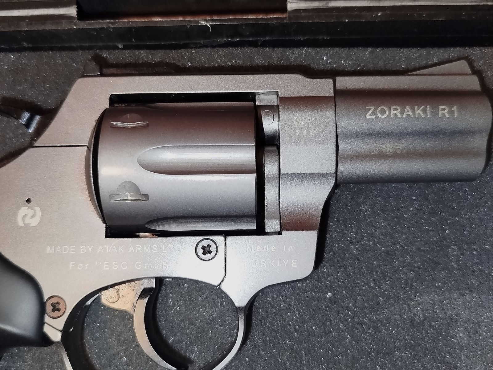 Revolver a gas e a segnale