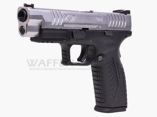 Springfield XDM 4.5 Silver CO2 Pistol BlowBack Caliber 4.5mm Steel BB