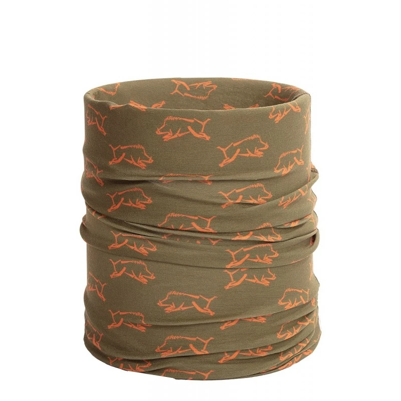 Multifunctionele colsjaal Taurus Wild Boar groen, uitverkoop