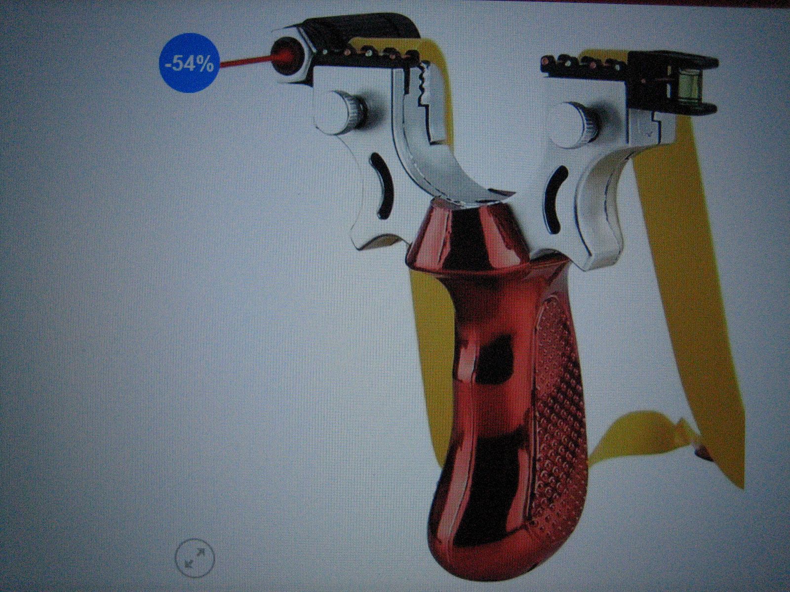 Katapult/Zwille/Schleuder/Steinschleuder mit Laser Neu