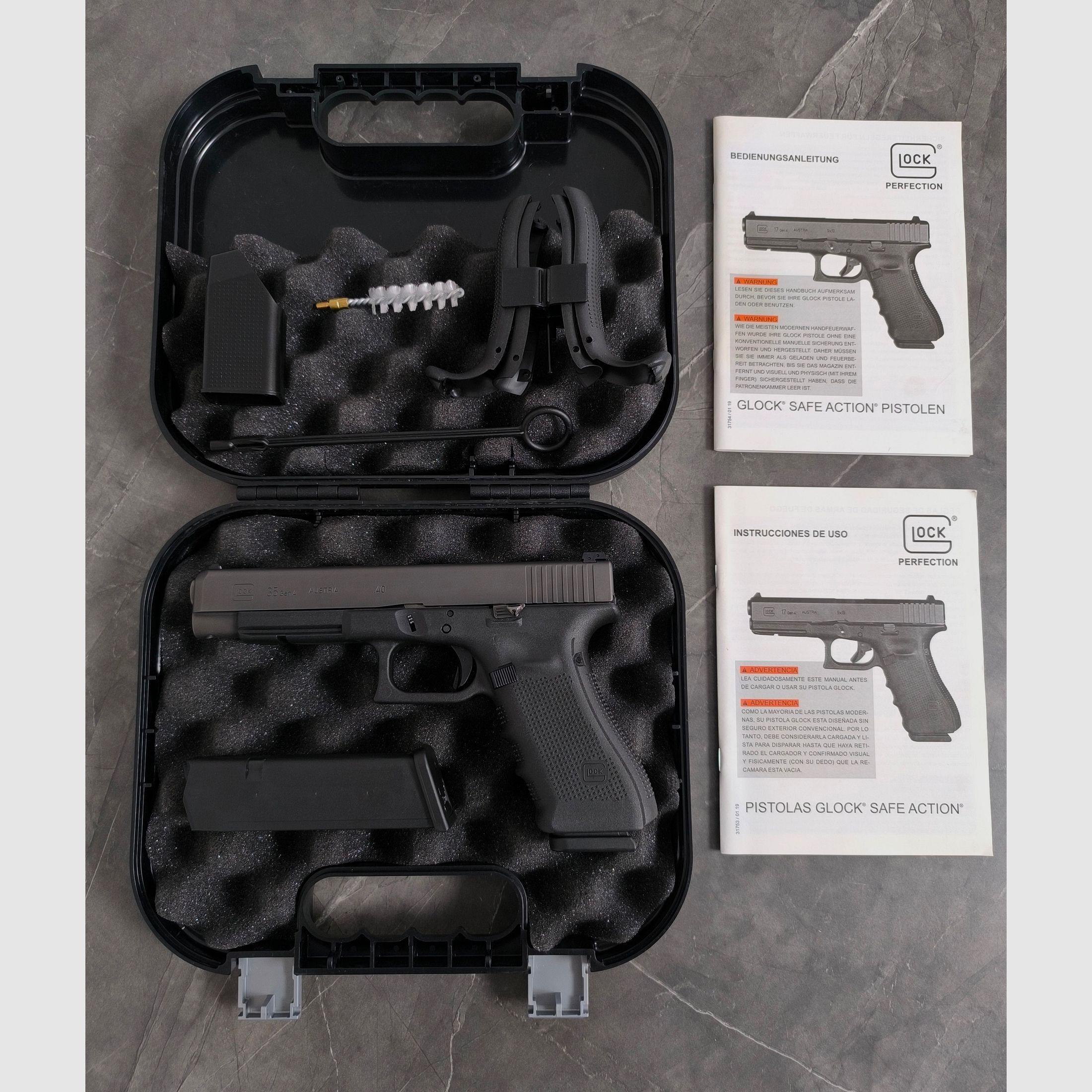Glock 35 Gen4 .40 S&W – wie neu – wenig geschossen – komplett