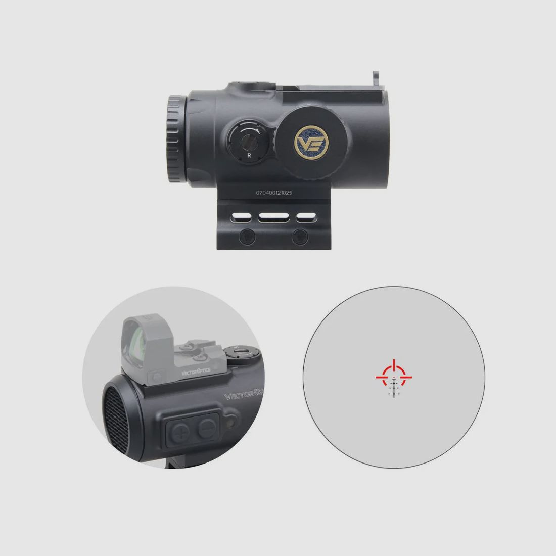 Vector Optics SCPS-M04 Paragon 4x24 Micro Prism Scope