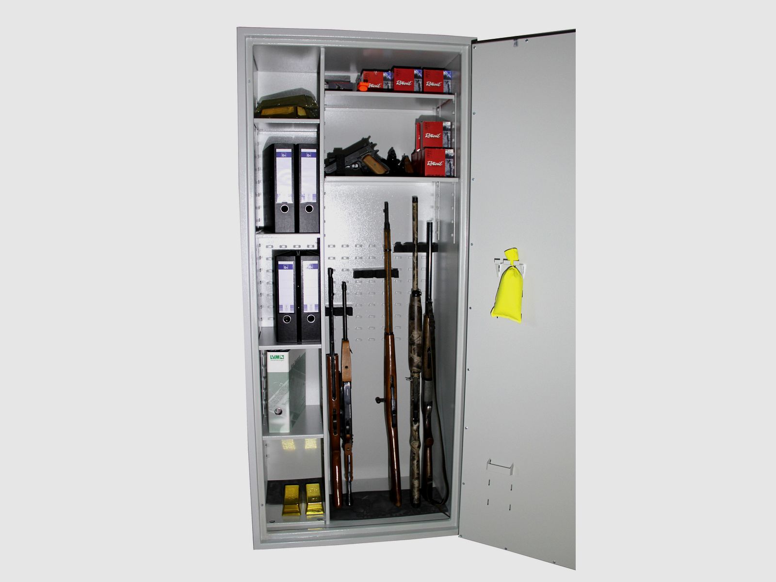 Gun cabinet resistance grade N/0 1 according to EN 1143-1