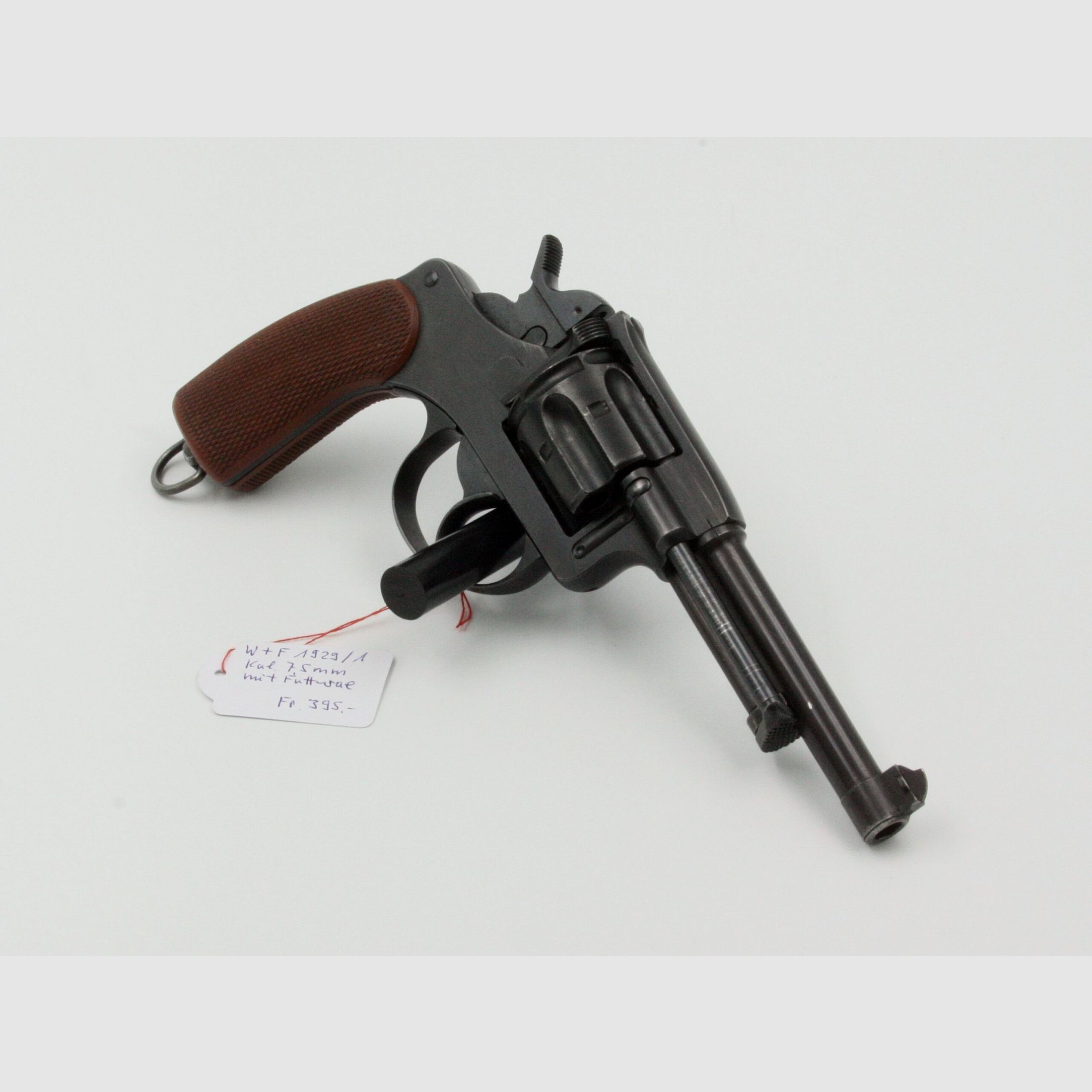 Revolver W+F 1929, gebruikt, 7.5mm