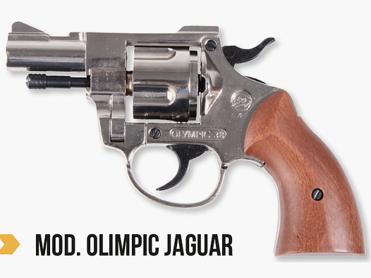 Bruni REVOLVER OLIMPIC -JAGUAR- CROMO