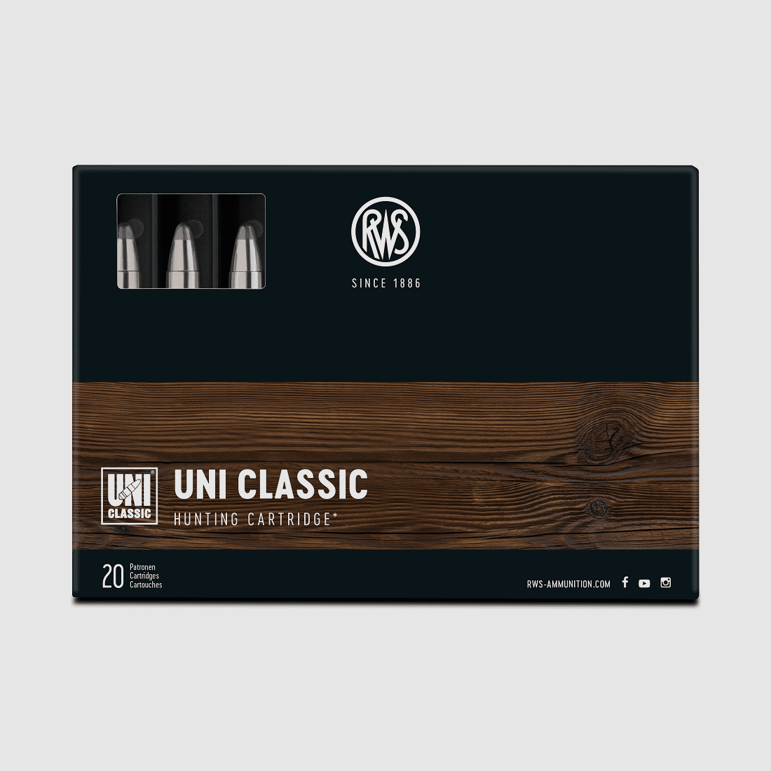 RWS 9.3x64 Uni Classic 293gr. - 20 pcs