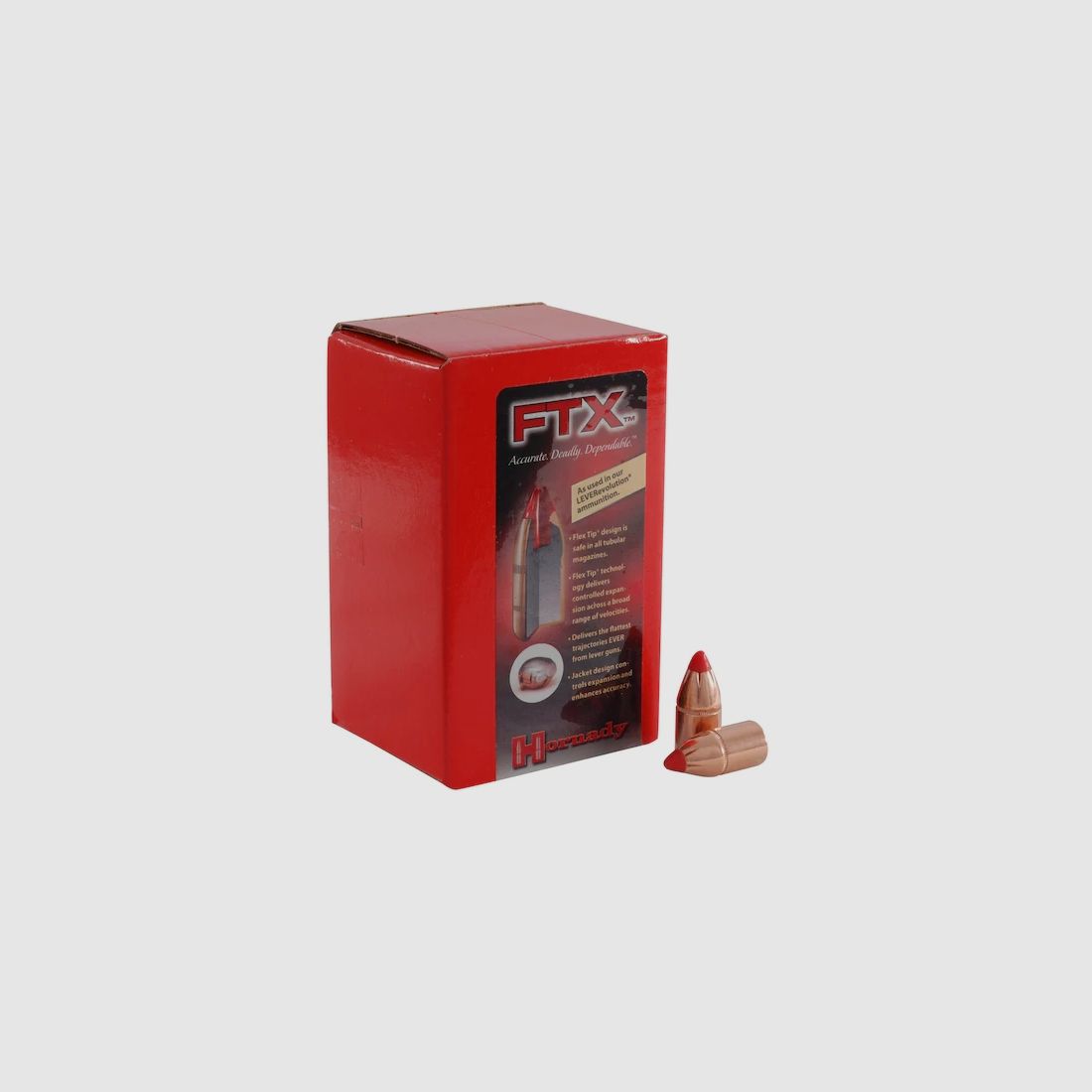 Proiettile Hornady .45/.458 (.45-70 e .450 Marlin) FTX 325GR 50 pezzi
