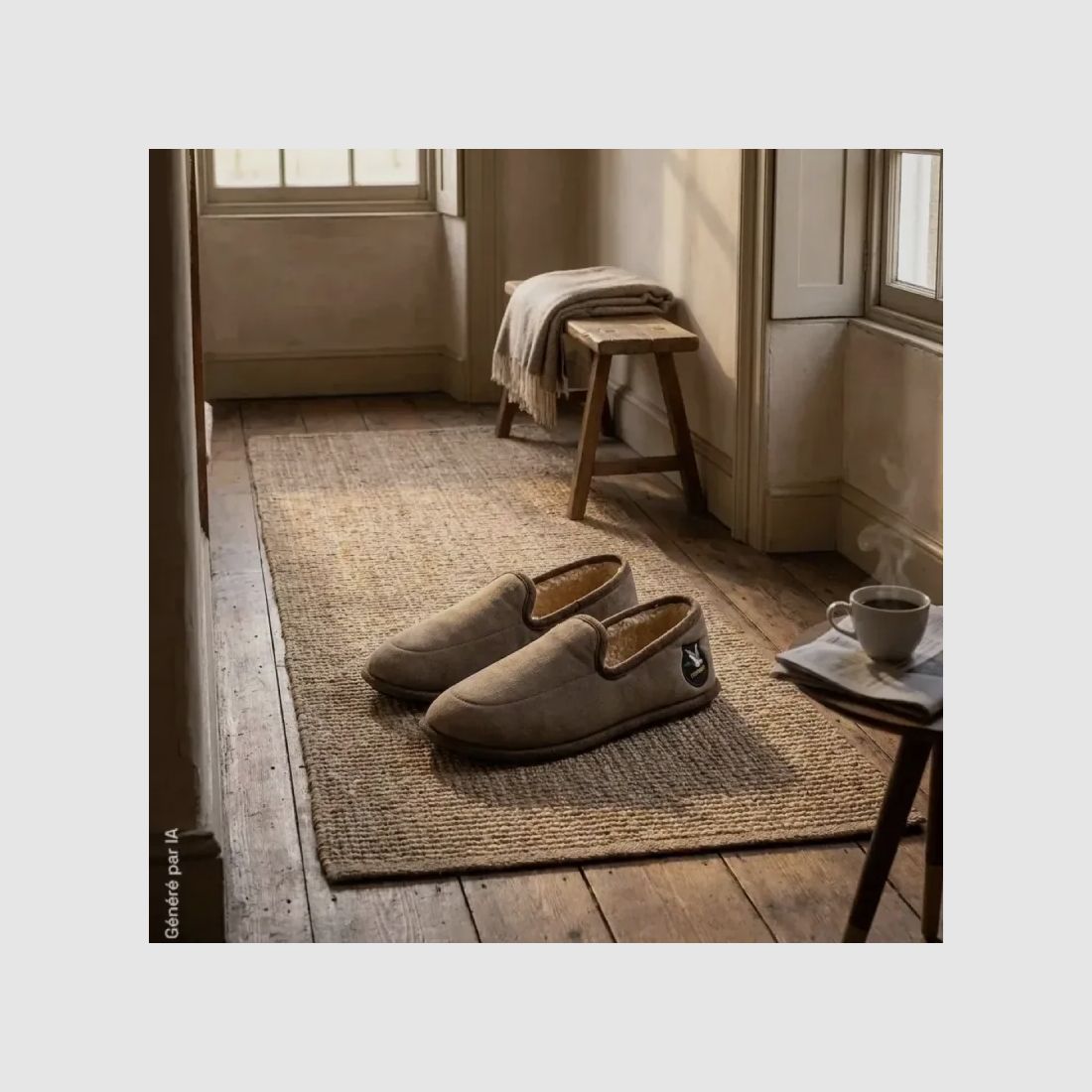 Chaussons Mule Homme Chevignon Freinis - Édition Limitée Taupe, image 4 sur 6