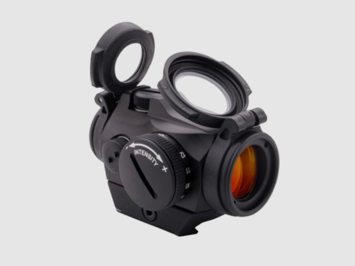 Aimpoint 200185 Micro H-2 Black Red Dot 2 MOA inklusive Weavermontage 682510210