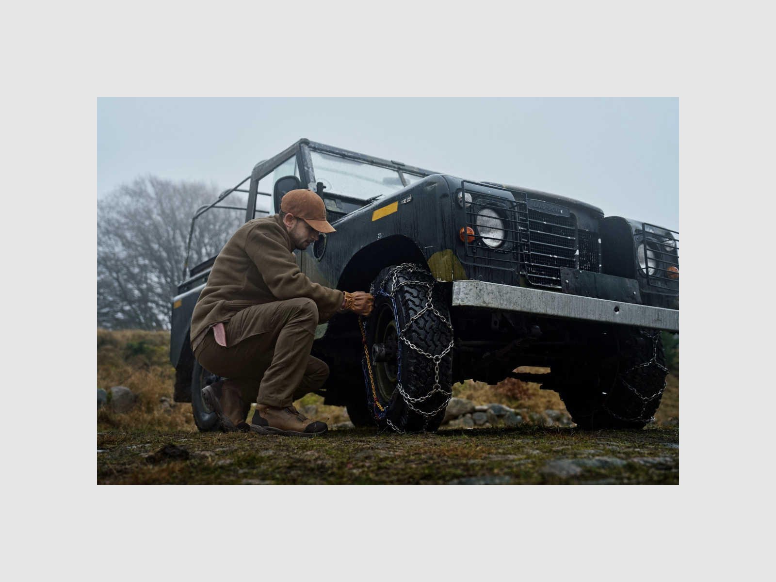 HÄRKILA Hill Trousers Willow Green/ Brown