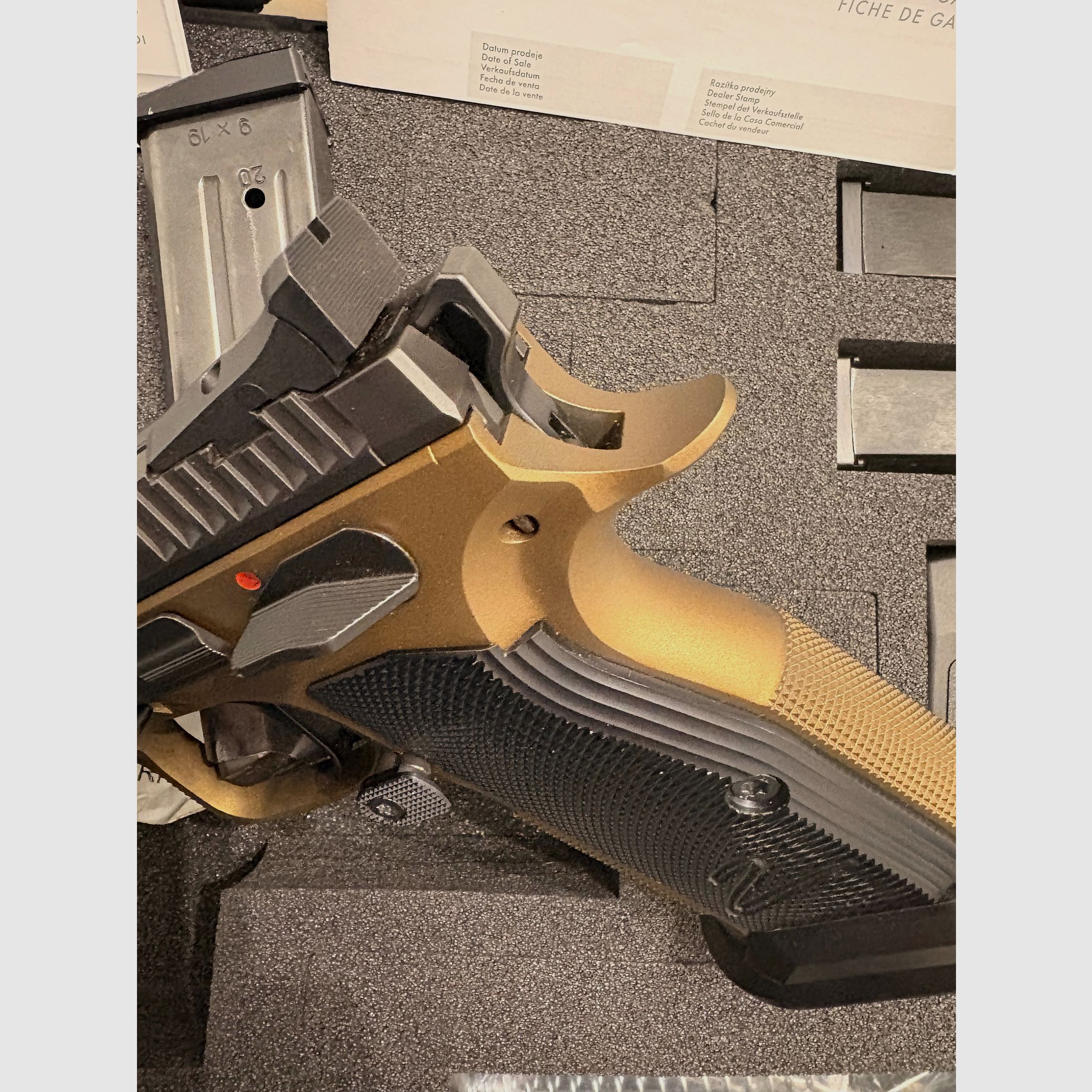 CZ TS 2 Bronze - Beamtenwaffe 