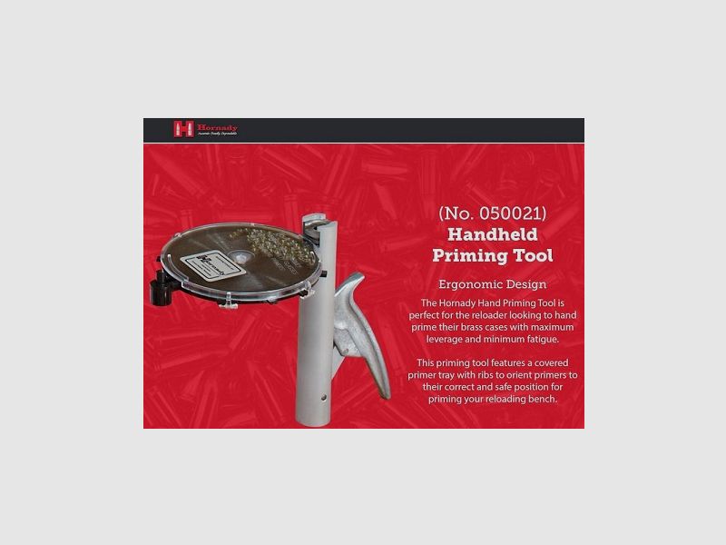 Hornady Primer Hand Tool #500021