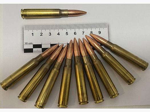 Dekomunition 10 Stück Kaliber 8x57 bzw. .323 WKII K98 Geschosse