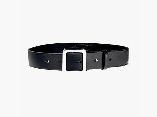Vega Verstärkter Leder-Dienstgürtel – H 5 CM – Größe L