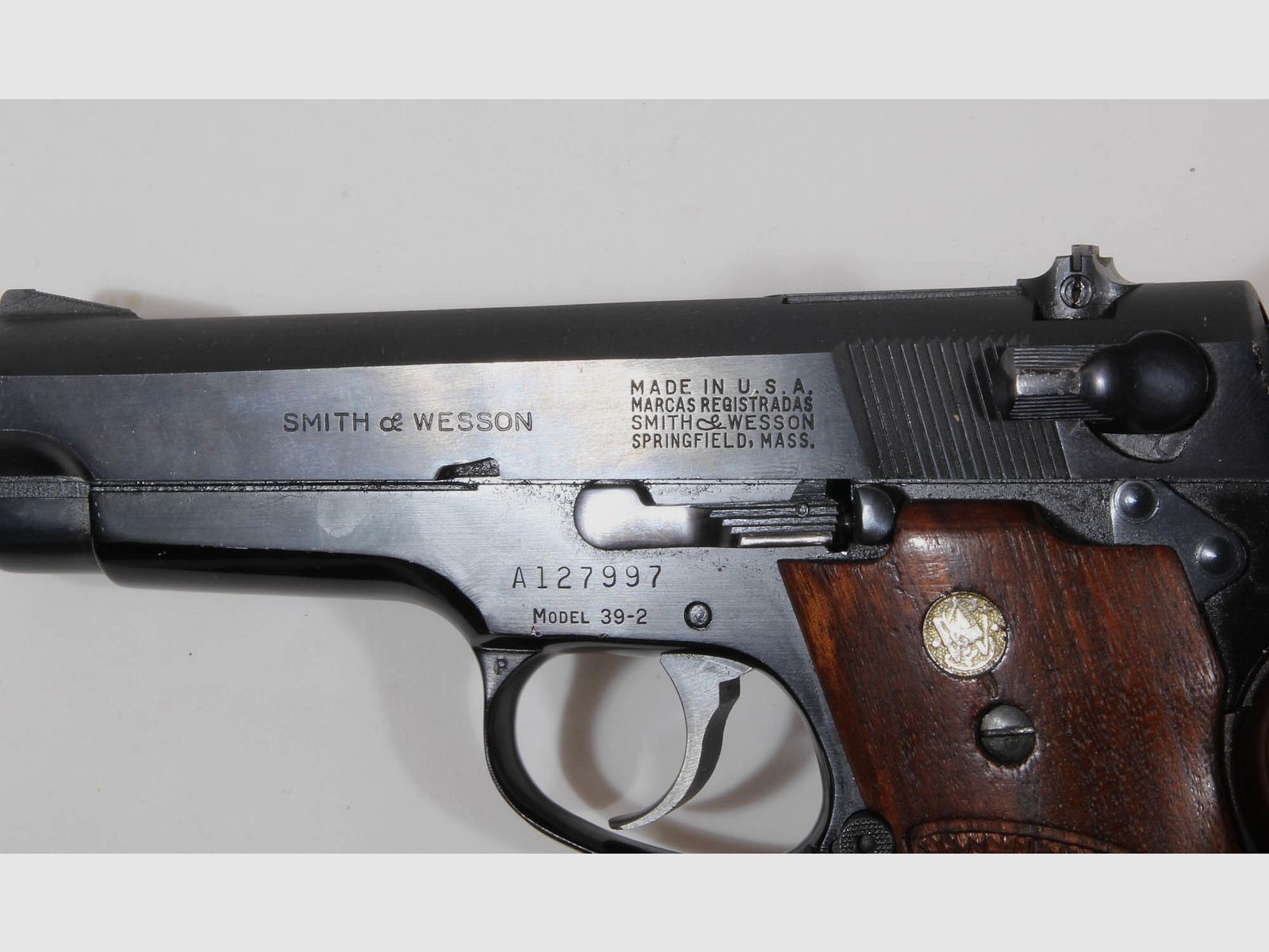 Pistole Smith & Wesson Mod. 39-2  Artikel 12836, Bild 3 von 4
