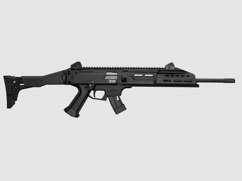 CZ Selbstladebüchse .22 lfB Scorpion Evo 3 S1 Carbine mit Kompensator 1/2×2 .22lr