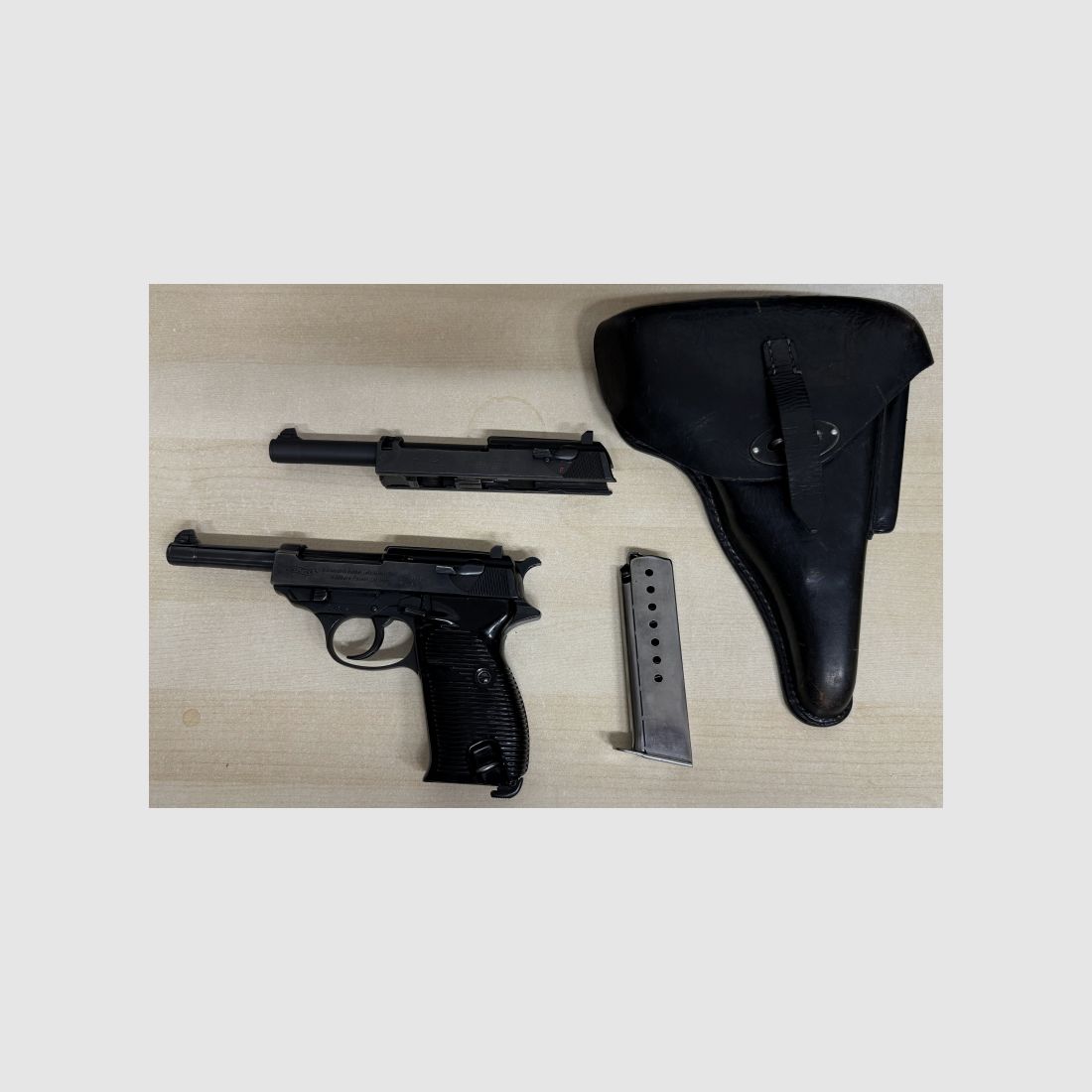 Walther P38 mit WS .22 LR