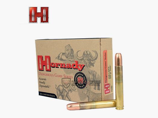 20 cartucce HORNADY Dangerous Game Series 458 Lott 500 Gr Dgs