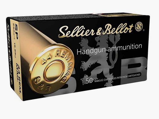 S&B .44 Rem. Mag. – 240grs/15,55g – 50er