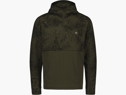 Alaska 1795 Active Hunter Hoodie Hombre Night Green Blur 4XL