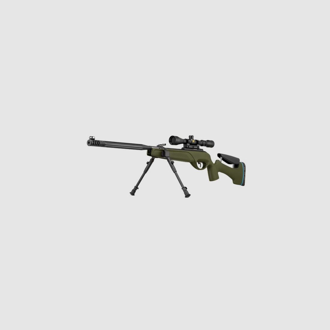 Pack Druckluftbüchse Gamo HPA mi jungle Kal. 4,5mm Synth Kaki 19,9J