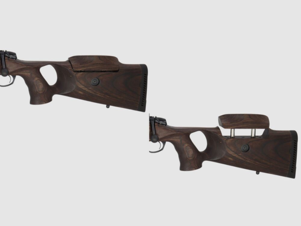 Bergara B14 B&H Prohunter IZQUIERDA Culata de agujero Hawke 3-12x56 montado / Opcional: Silenciador Brenner