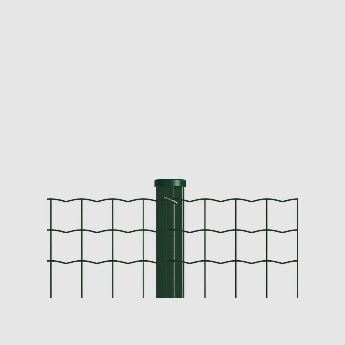 20 m Rolle geschweißter PVC-Gitterzaun - Maschenweite 100x50mm - Draht 2,5mm - Höhe 1,20 m, Bild 5 von 8