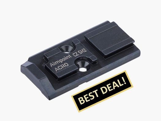 Placa adaptadora CZ para Shadow 2 OR Aimpoint Acro, Steiner MPS