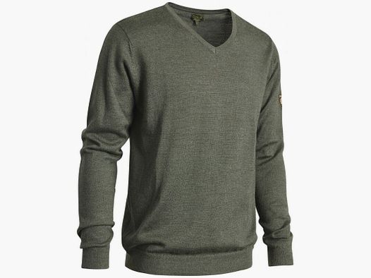 Chevalier Herren Merino Pullover Gart Grün