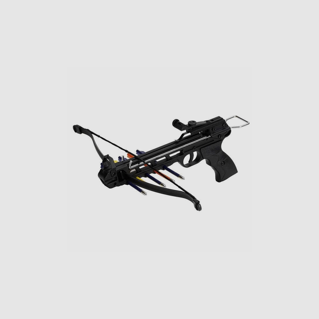 Haller kruisboogpistool 50 lbs metalen behuizing en 5 pijlen