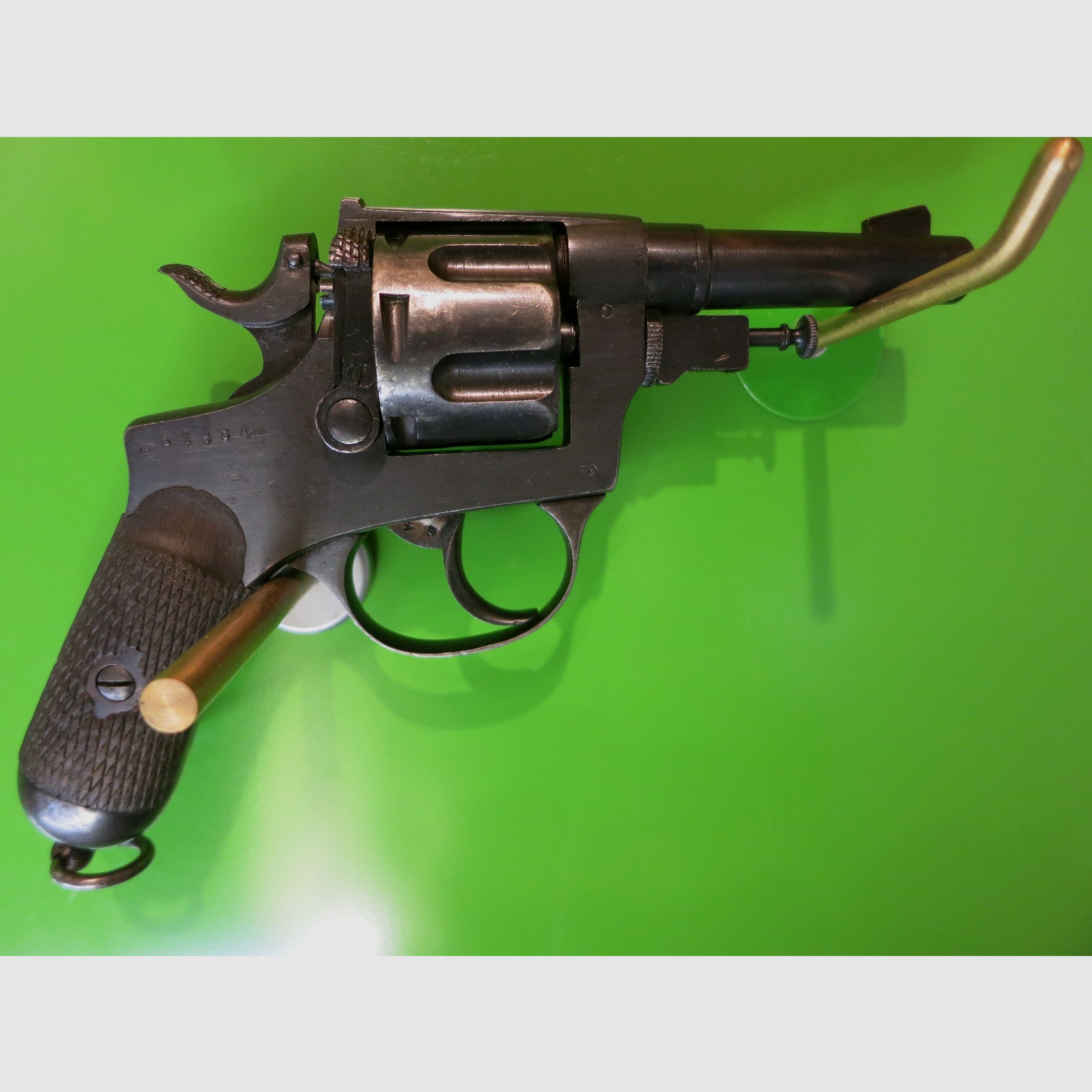 Revolver, Glisenti, Bodeo-Armeerevolver Modell Allegrito (erleichtertes Modell), 1922     #88-, Bild 1 von 12