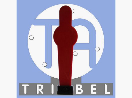 ACTION TARGETS cible de tir en polymère FUN-Popper rouge nécessite une double base 295000