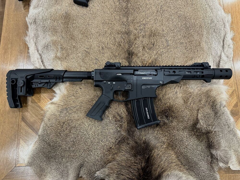 DERYA MK12-2022. Robuste halbaut. AR15 Flinte