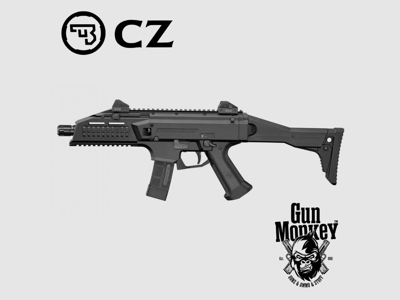 Pistola semiautomática CZ Scorpion EVO 3 S1 cal. 9x19, imagen 2 de 3