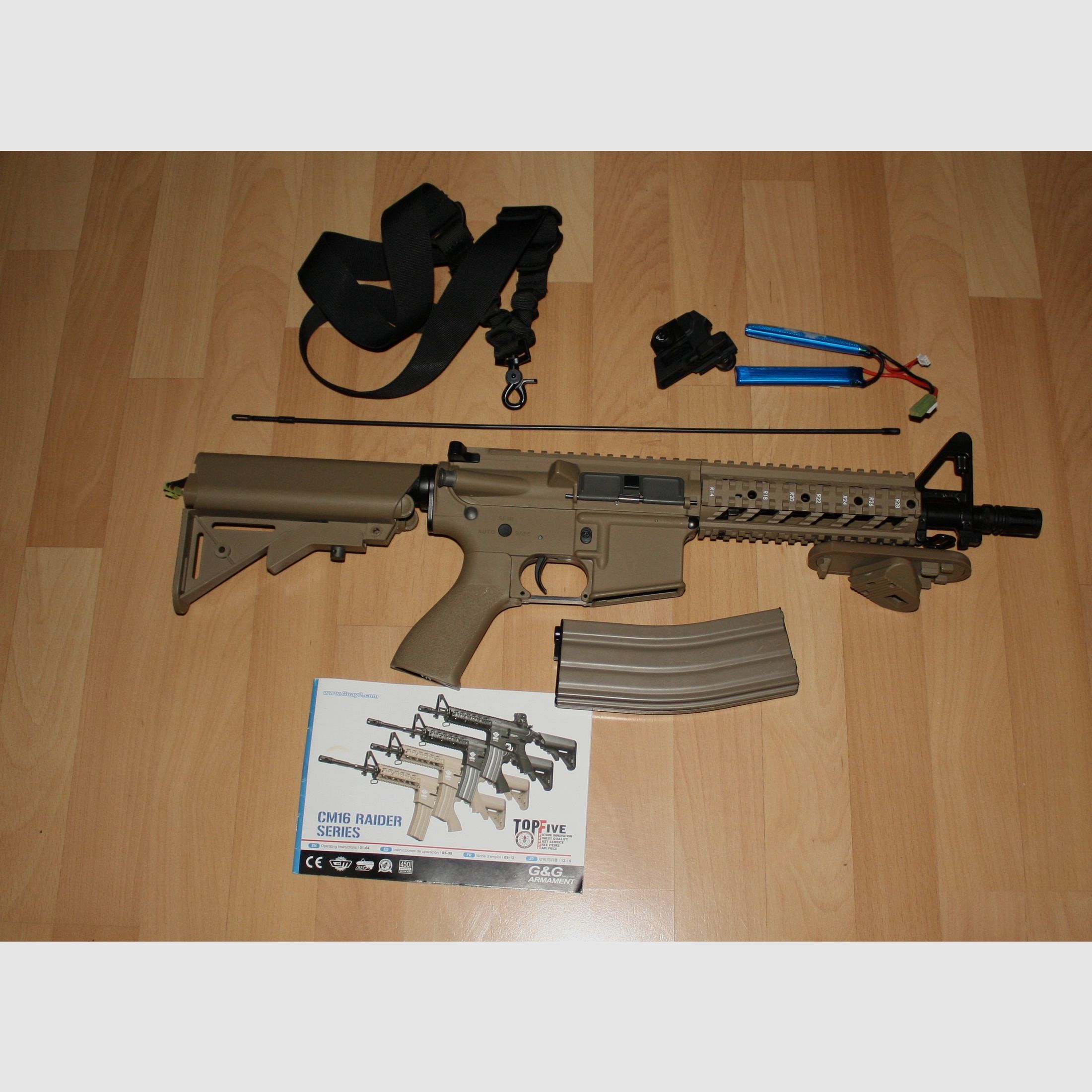 G&G Armomat M4 CM 16 - Kaum benutzt!