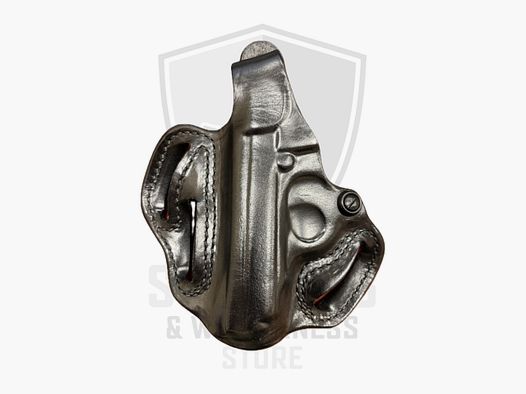 De Santis Style 1 fondina da cintura in pelle Walther PPK nera