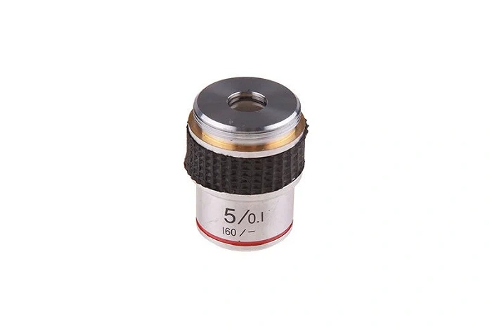 Obiektyw do mikroskopu - 5X (20mm), zdjęcie 1 z 2