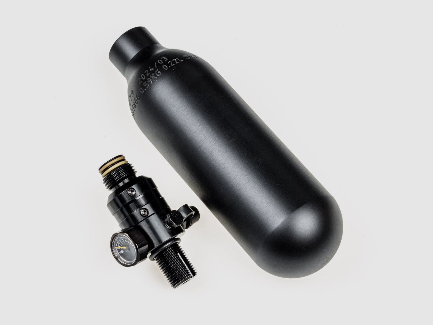 Huben Power U-Cricket Adapter/-KIT | 1100PSI | 360° | Hoge Joule | M17 | FSC | FSC XP | Set of losse onderdelen