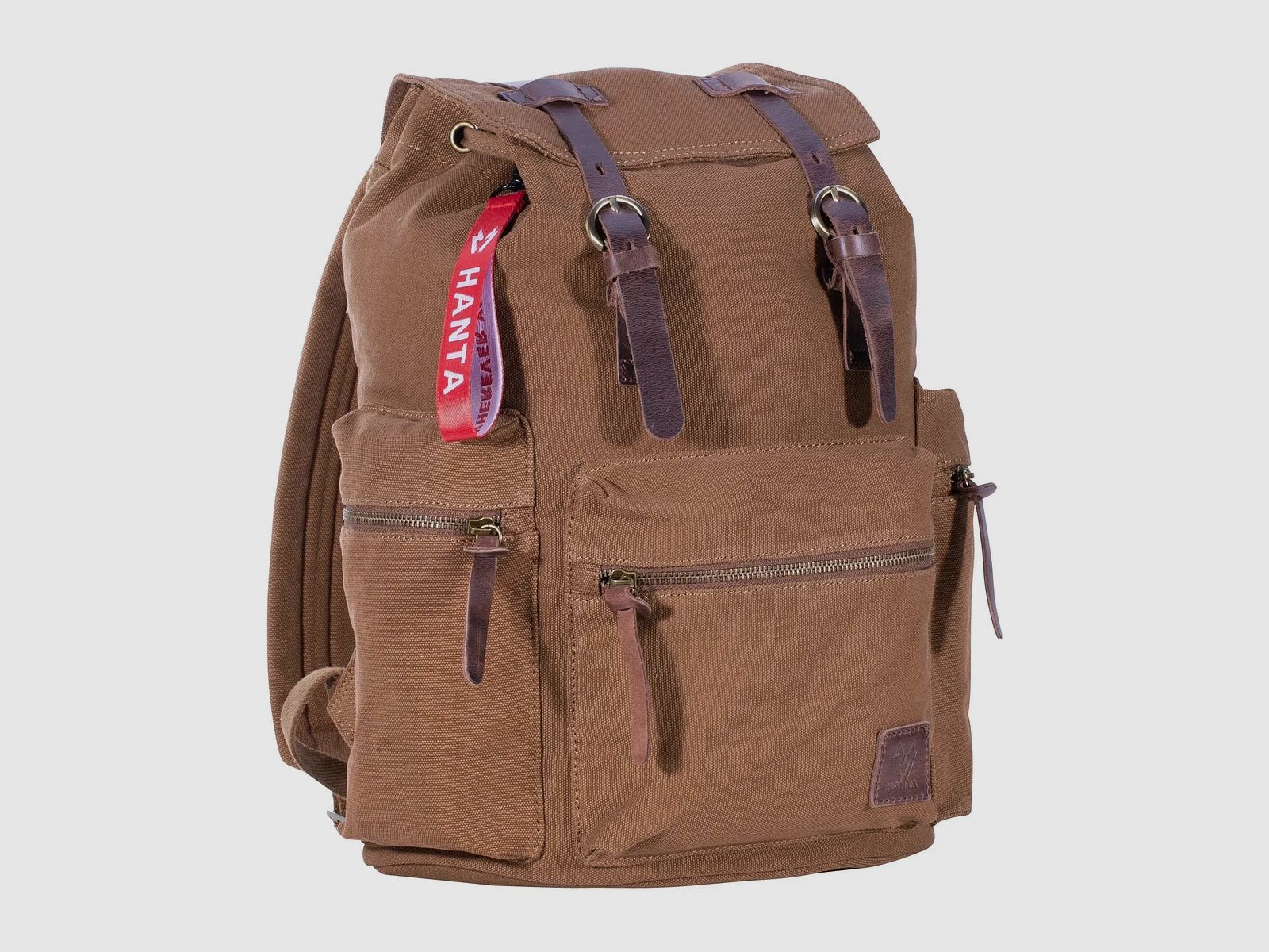 Hanta Hanta Nature Rucksack Canvas 20 L braun