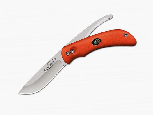 Swingblaze Orange Jagdmesser mit Aufbruchklinge und Nylonscheide